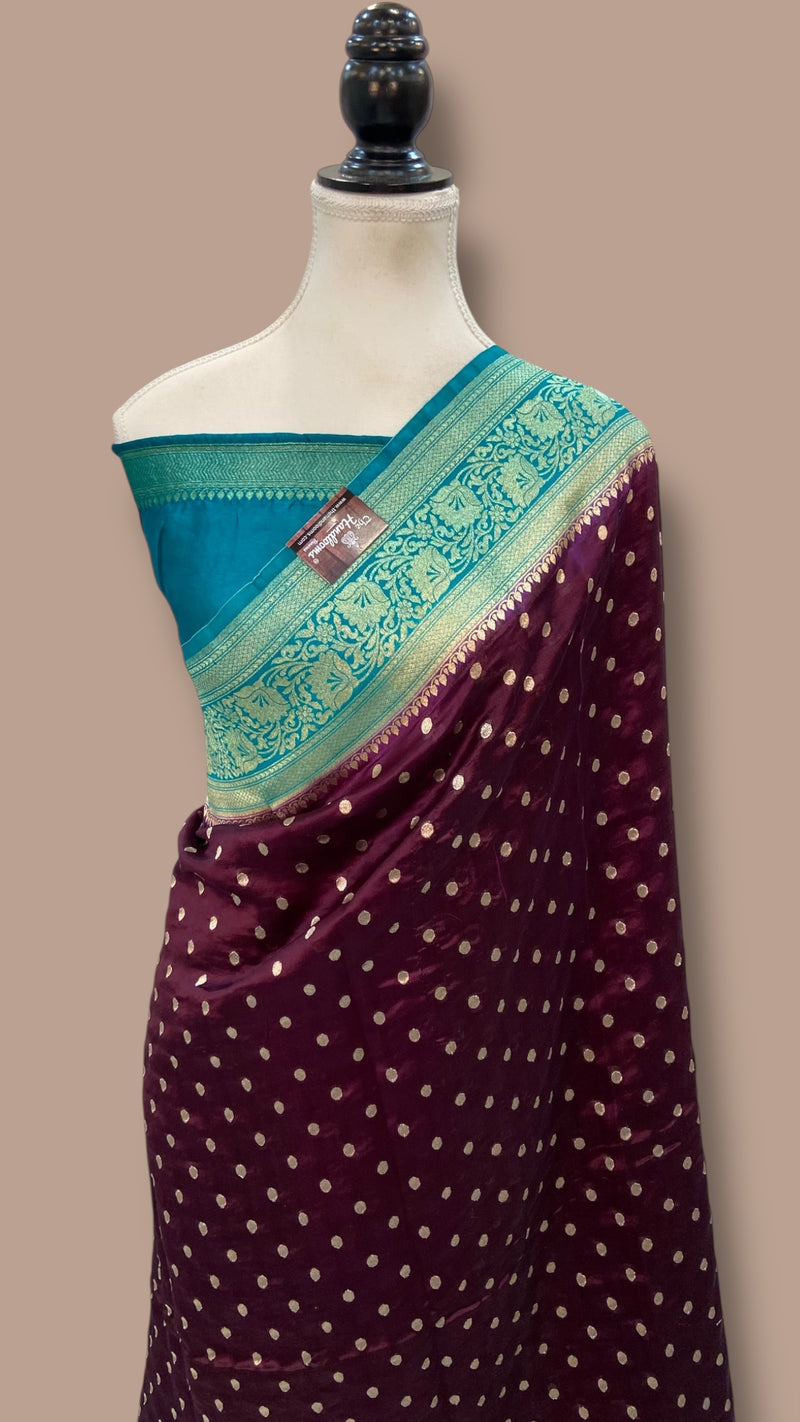 Pure Chiniya Khaddi Handloom Banarasi Saree - The Handlooms