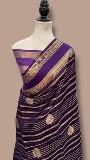 Pure Kora Handloom Banarasi Saree - The Handlooms