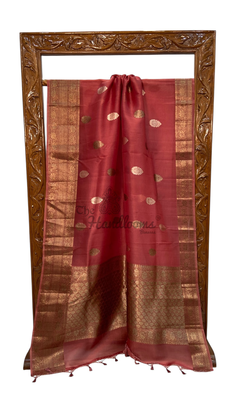 Pure Kora Handloom Banarasi Saree - The Handlooms