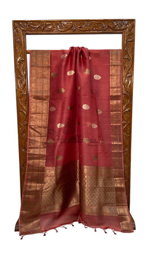 Pure Kora Handloom Banarasi Saree - The Handlooms