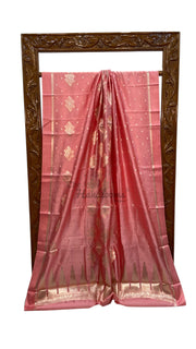 Pure Mango Silk Banarasi Handloom Saree - The Handlooms