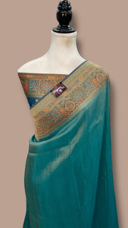 Tissue Silk Handloom Banarasi Saree - The Handlooms