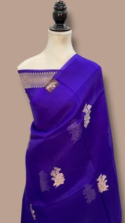 Pure Kora Handloom Banarasi Saree - The Handlooms