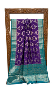 Pure Chiniya Silk Handloom Banarasi Saree - The Handlooms