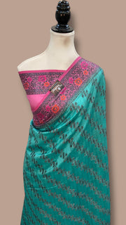 Pure Chiniya Silk Handloom Banarasi Saree - The Handlooms