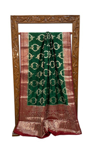 Pure Chiniya Silk Handloom Banarasi Saree - The Handlooms