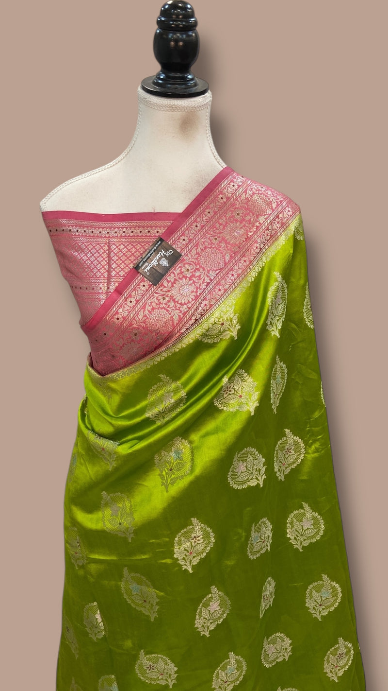 Pure Dupion Silk Banarasi Saree