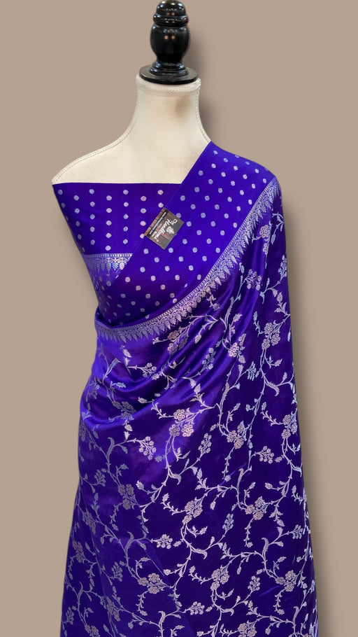 Pure Mango Silk Banarasi Handloom Saree - The Handlooms