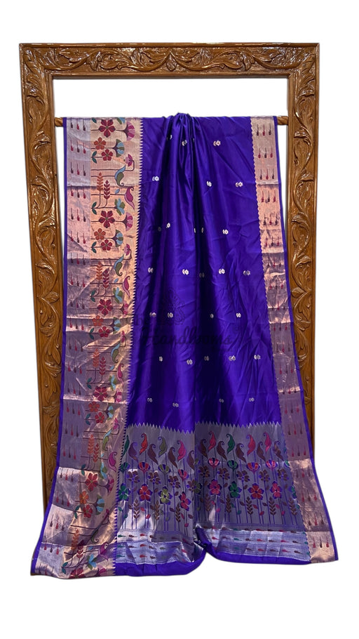 Pure Mango Silk Banarasi Handloom Saree - The Handlooms