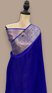 Pure Kora Handloom Banarasi Saree - The Handlooms