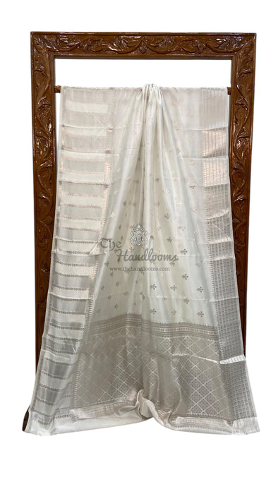 Pure Mango Silk Banarasi Handloom Saree