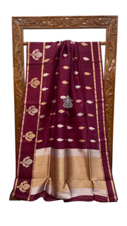 Pure Kora Handloom Banarasi Saree - The Handlooms