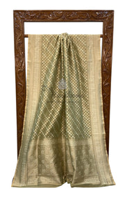 Pure Tissue Reshmi zari Banarasi Saree - The Handlooms