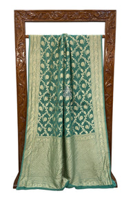 Khaddi Georgette Handloom Banarasi Saree - The Handlooms