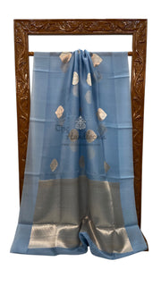 Pure Kora Handloom Banarasi Saree - The Handlooms