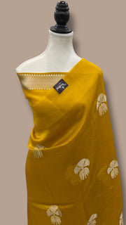 Pure Kora Handloom Banarasi Saree - The Handlooms