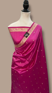 Pure Katan Silk Banarasi Handloom Saree - The Handlooms