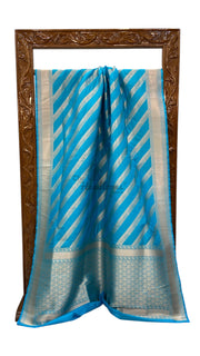 Pure Katan Silk Banarasi Handloom Saree - All Over Jaal Work - The Handlooms
