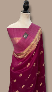Pure Kora Handloom Banarasi Saree - The Handlooms