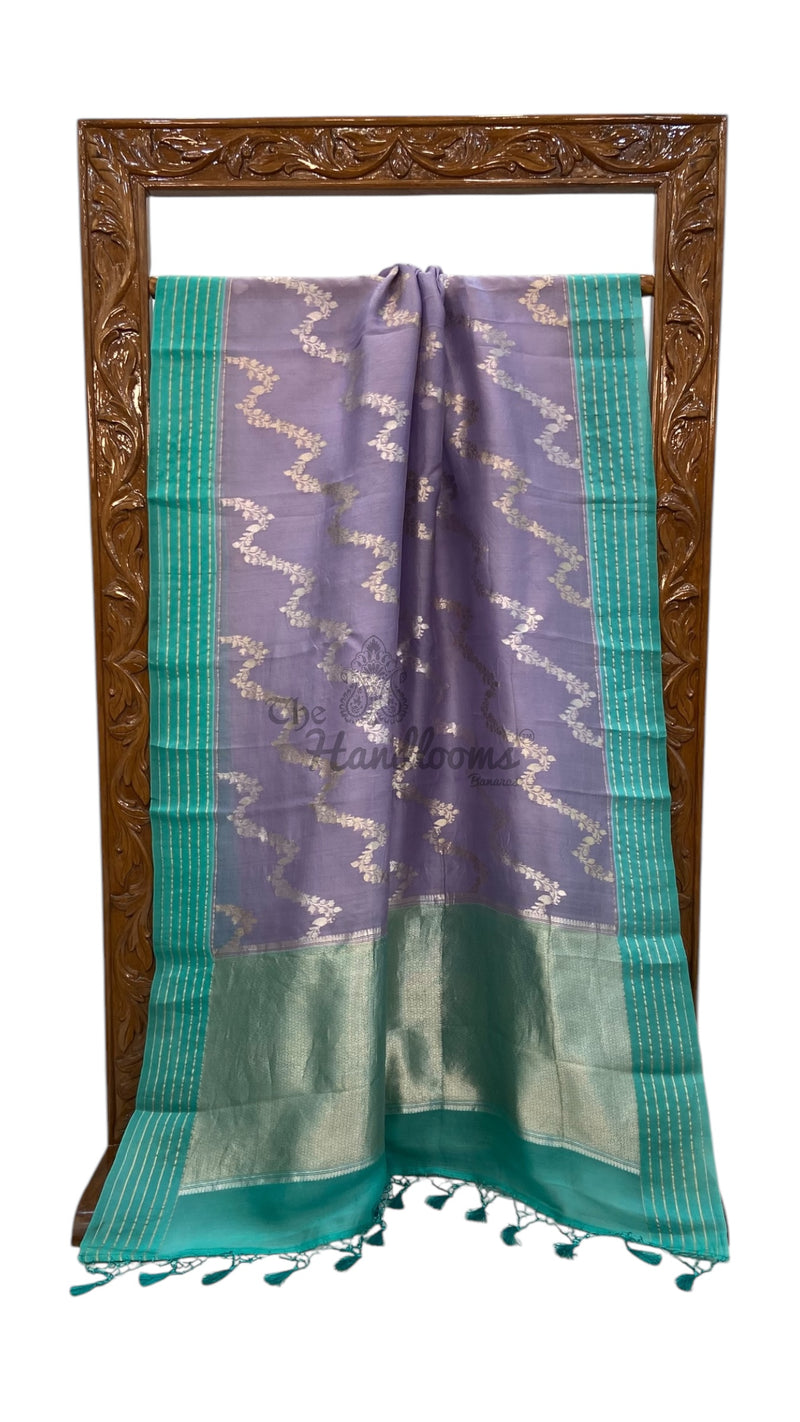 Pure Kora Handloom Banarasi Saree - The Handlooms