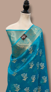 Pure Kora Handloom Banarasi Saree - The Handlooms
