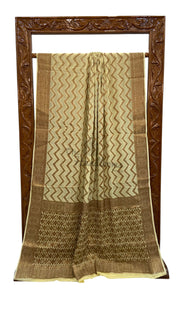 Pure Chiffon Khaddi Banarasi Saree - The Handlooms