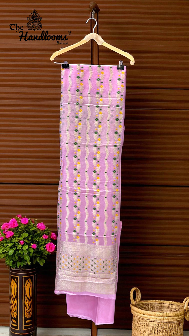 Georgette Dress Material - The Handlooms