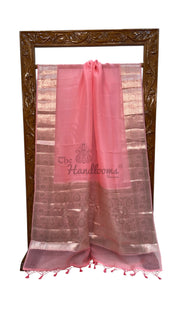 Pure Kora Handloom Banarasi Saree - The Handlooms