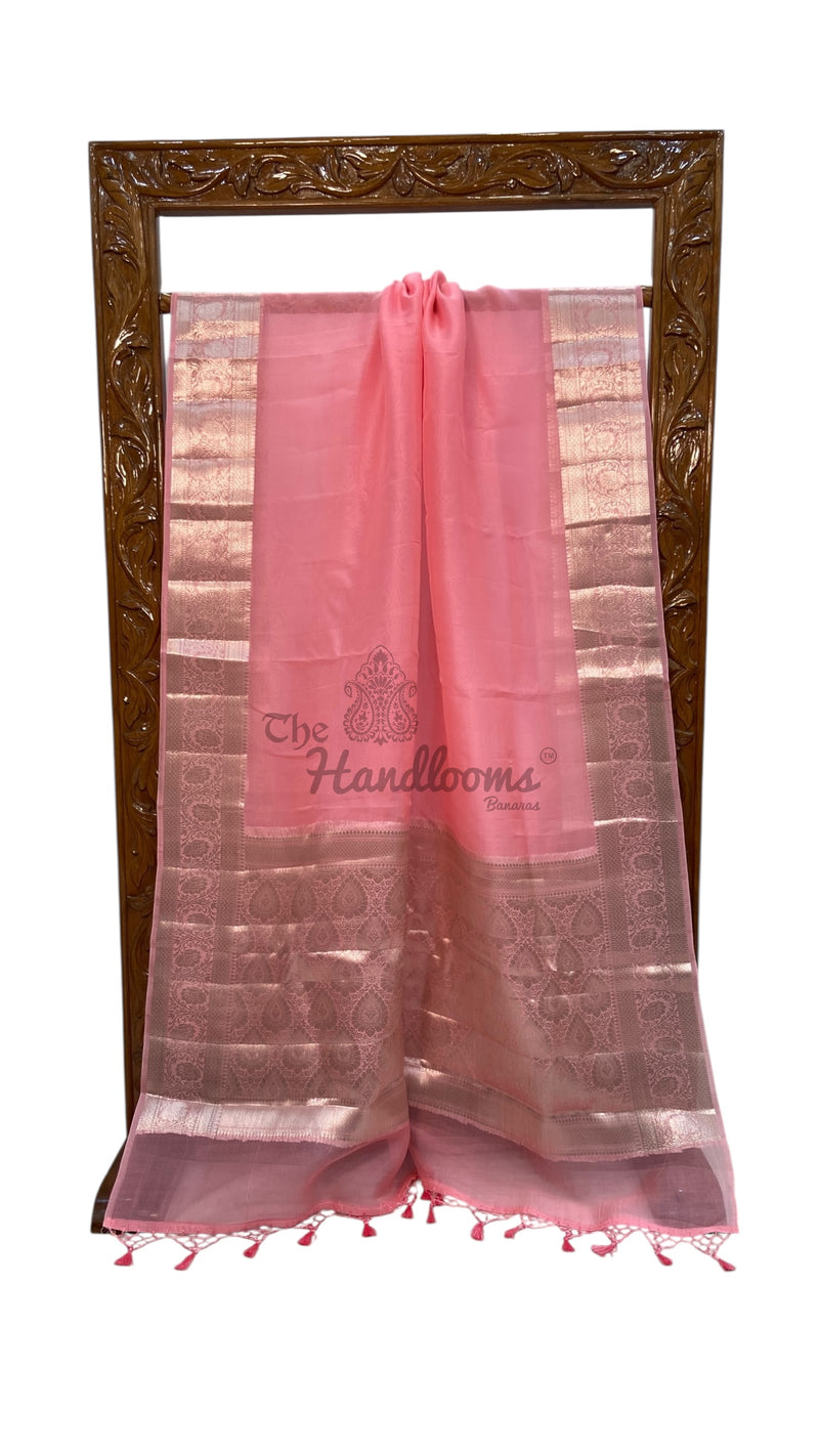 Pure Kora Handloom Banarasi Saree - The Handlooms