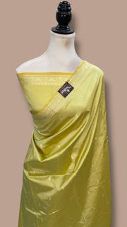 Pure Katan Silk Reshmi Zari Banarasi Handloom Saree - The Handlooms