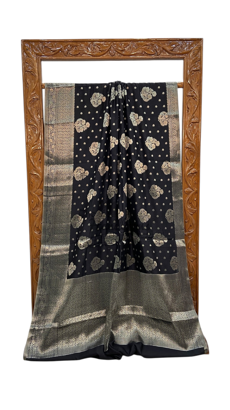 Pure Chiniya Silk Khaddi Handloom Banarasi Saree
