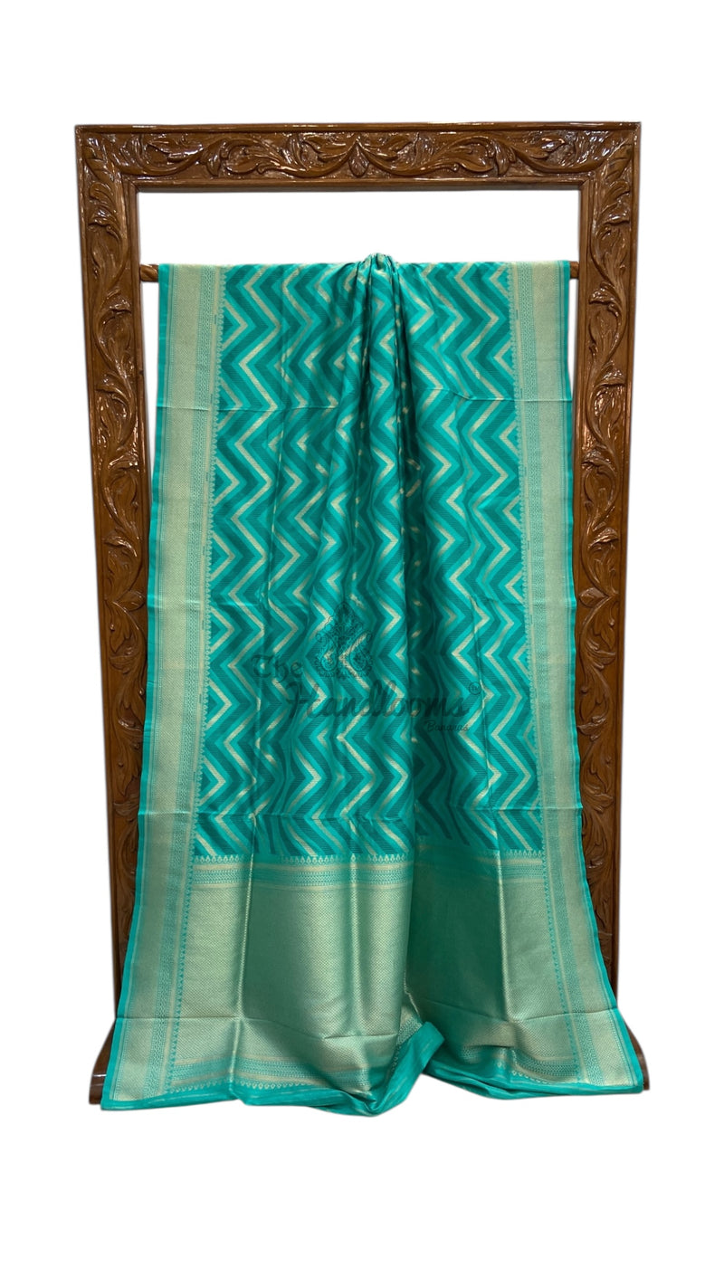 Pure Katan Silk Banarasi Handloom Saree - All Over Jaal Work - The Handlooms