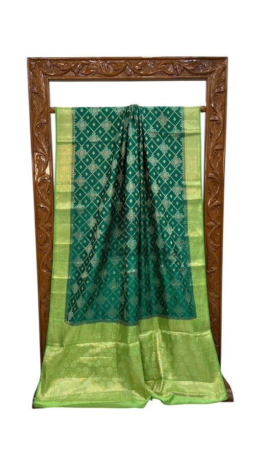 Pure Chiniya Silk Handloom Banarasi Saree - The Handlooms