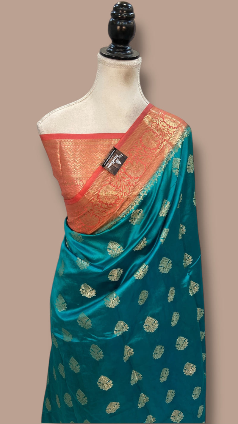 Pure Dupion Silk Banarasi Saree