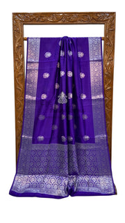 Pure Mango Silk Banarasi Handloom Saree - The Handlooms