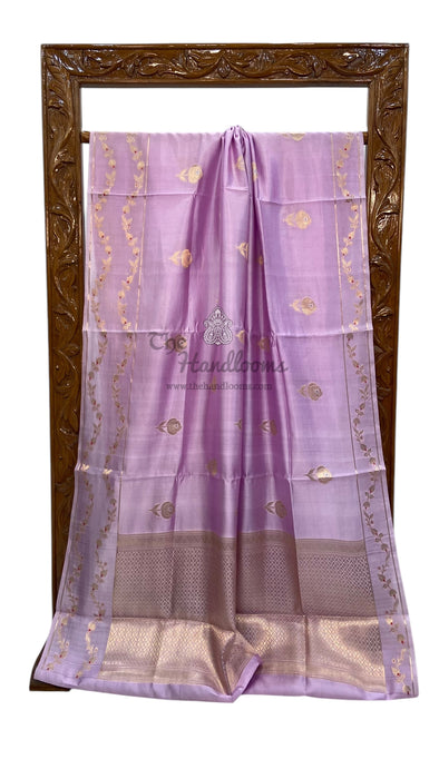 Pure Mango Silk Banarasi Handloom Saree