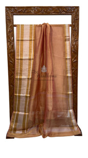 Pure Kora Tissue Handloom Banarasi Saree - The Handlooms