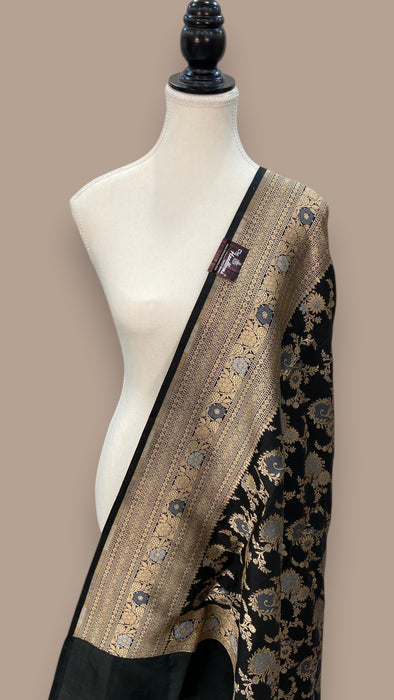 Pure Katan Silk Handloom Dupatta