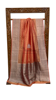 Pure Kora Tissue Handloom Banarasi Saree - The Handlooms