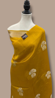 Pure Kora Handloom Banarasi Saree - The Handlooms