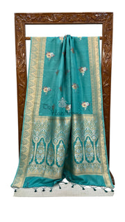 Pure Mushroo Silk Handloom Banarasi Saree - The Handlooms