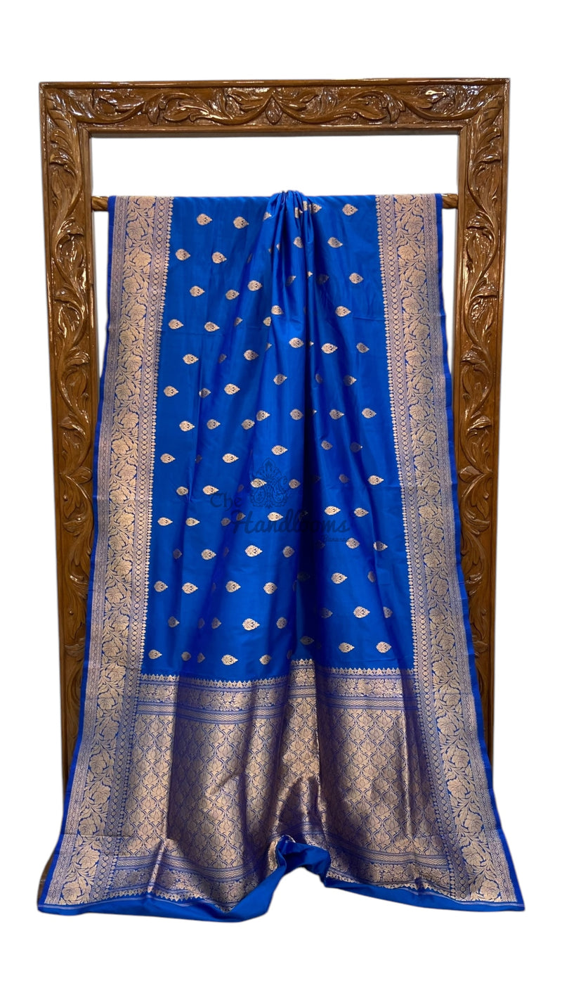 Pure Katan Silk Banarasi Handloom Saree - The Handlooms