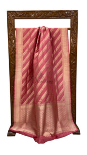 Pure Katan Silk Banarasi Handloom Saree - All Over Jaal Work - The Handlooms