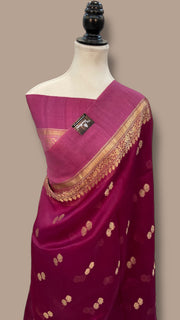 Pure Kora Handloom Banarasi Saree - The Handlooms