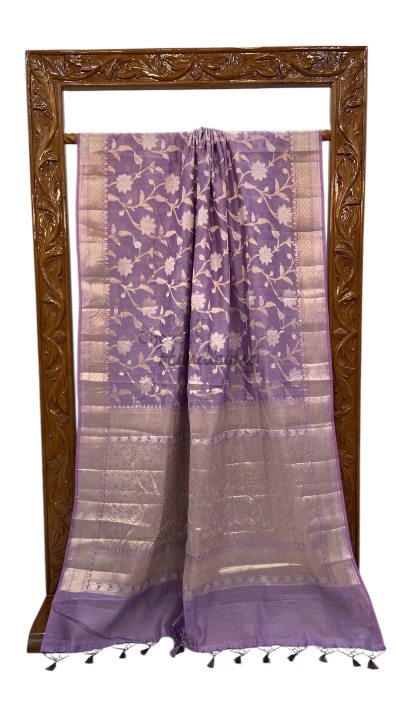 Pure Chiniya Silk Banarasi Saree - The Handlooms