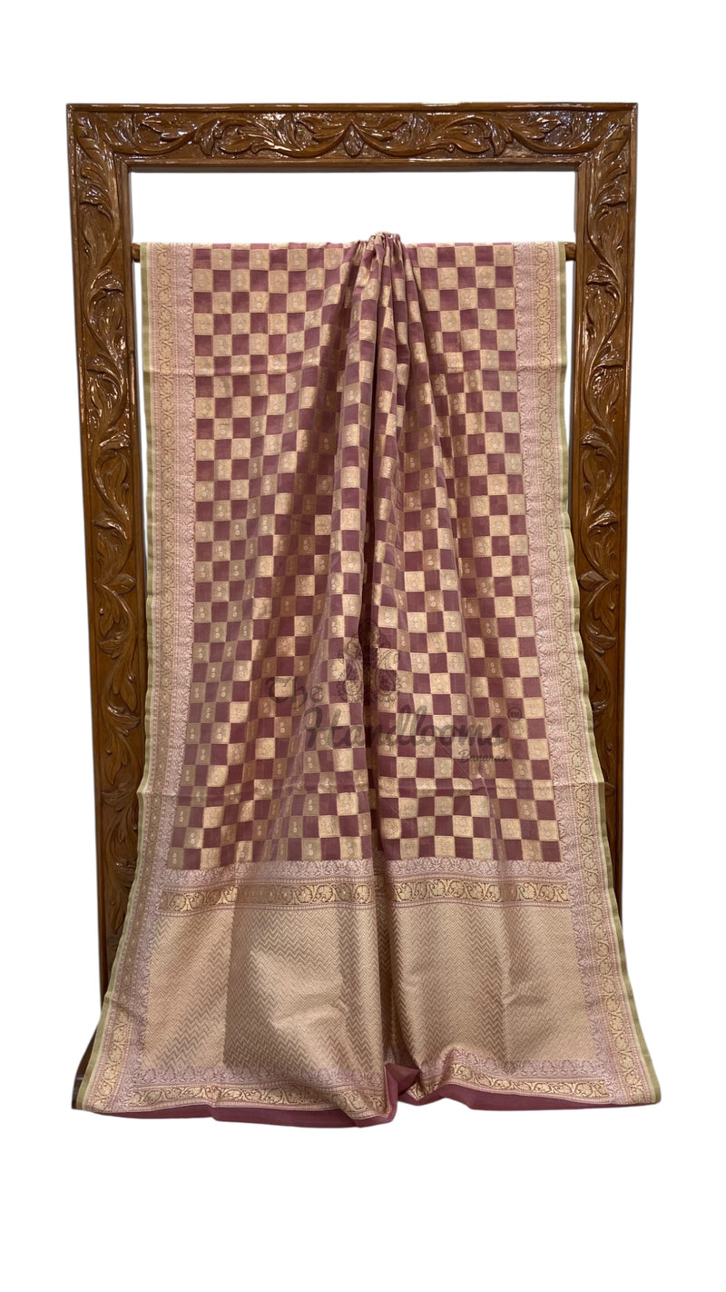 Pure Cotton Banarasi Handloom Saree - The Handlooms