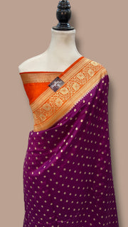 Pure Chiniya Khaddi Handloom Banarasi Saree - The Handlooms