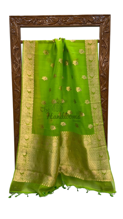 Pure Kora Handloom Banarasi Saree - The Handlooms