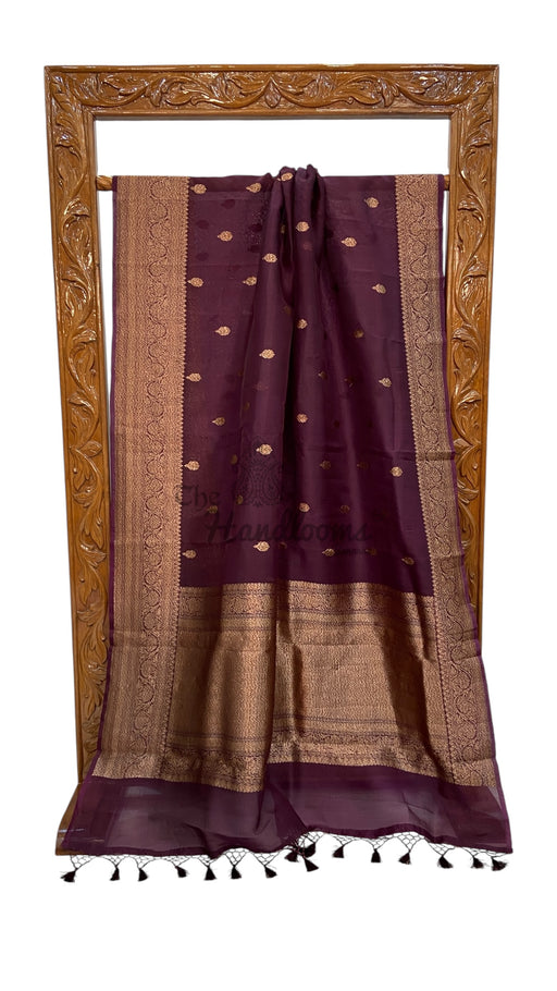 Pure Kora Handloom Banarasi Saree - The Handlooms