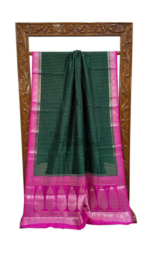 Pure Chiniya Silk Handloom Banarasi Saree - The Handlooms